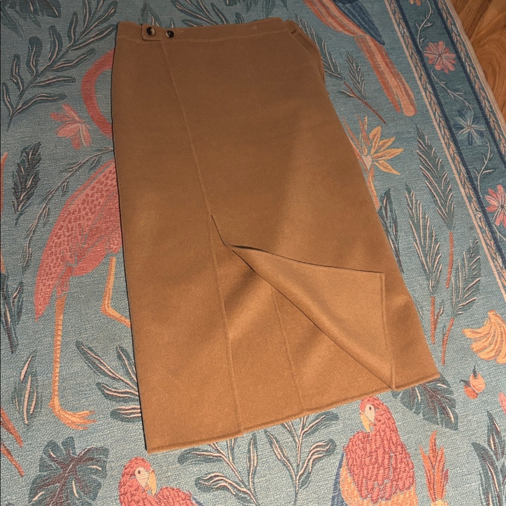 Proenza Schouler Camel Wool Skirt - Picture 7 of 9